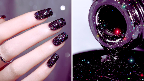 Beyond Boring Black: What Are Different Types of Black Glitter Nail Polish?