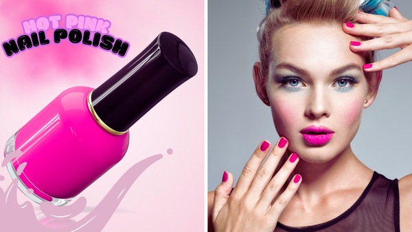 Are There Different Finishes Available for Hot Pink Nail Polish?
