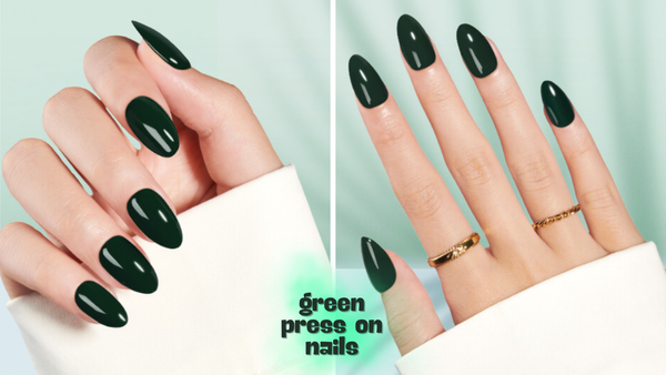 Unveiling the Mystery: What Are Green Press On Nails Made Of?