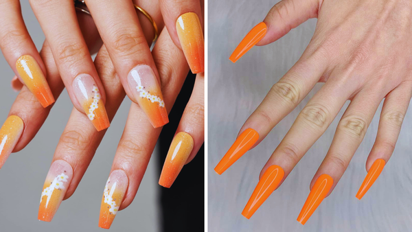 How Long Do Orange Press-On Nails Last?