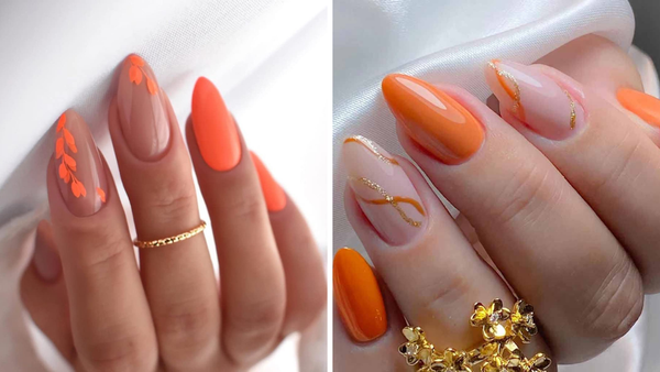 Do Orange Press-On Nails Damage Your Natural Nails?