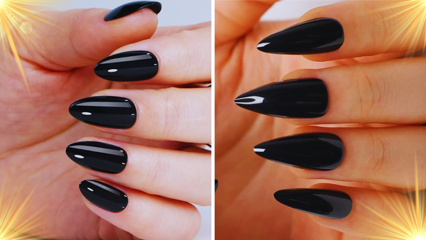 How to Remove Black Press On Nails