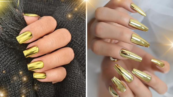 Are Gold Press-On Nails Attractive?