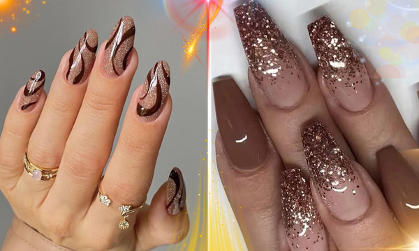 Are Brown Acrylic Nails Elegant?