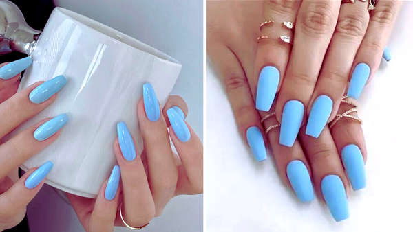 Beyond the Beach Vibes: Is Light Blue a Summer Nail Color?