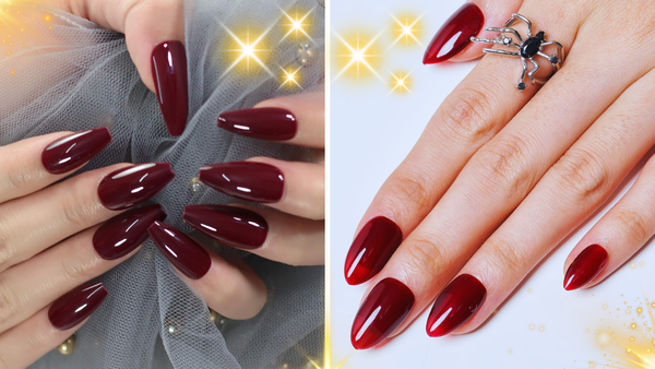 Why Are Dark Red Acrylic Nails So Popular?