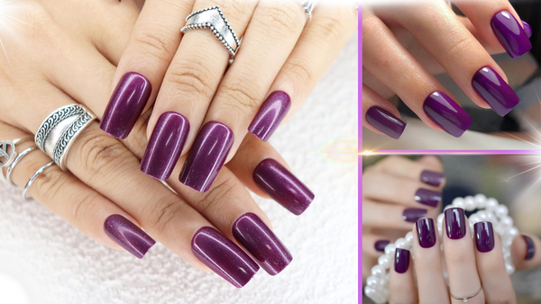 How Long Do Purple Press-On Nails Last?