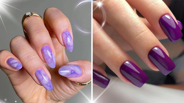 Are Purple Press On Nails Fashionable?