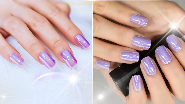 Are Purple Press On Nails Elegant?