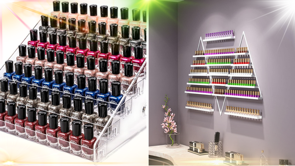 What Are the Benefits of Using a Nail Polish Rack?