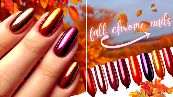 When is the Best Time to Start Wearing Fall Chrome Nail Colors?