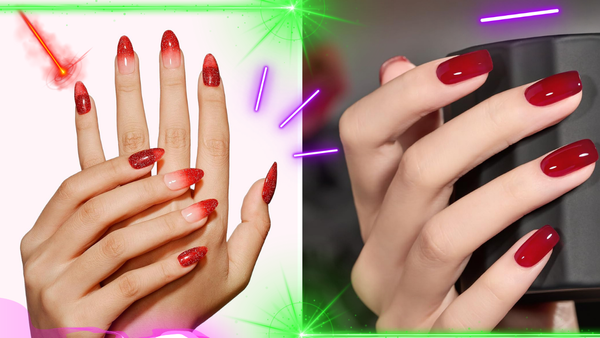 Can I Use Clear Red Nail Polish on Acrylic Nails?