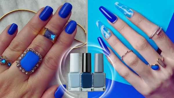 Can Blue Nail Polish Be Considered Classy?